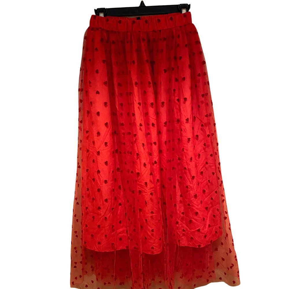 “Eloquii” Heart Skirt
Size 22/24
Worn once for a few hours 
$35